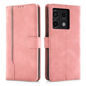 �yCASAFUNY�z������ Xiaomi Redmi Note 13 Pro 5G �P�[�X �蒠�^ �ϏՌ� PU���U�[ �p�� Xiaomi Poco X6 5G �P�[�X �蒠�^ �r�W�l�X�� �g�уJ�o�[ �Ή����h�~�m�[�g13pro5g �X�}�z�P�[�X �X�}�z�J�o�[ �������