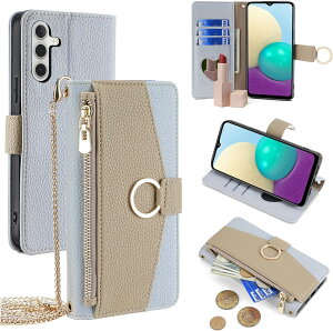 For Galaxy A56 5G �P�[�X �蒠�^ �V�����_�[ For �M�����N�V�[A36 SC-54F/SCG34 ���z�^ �J�o�[ ���|�� �΂߂��� ���ϋ��t�� ���� ������� �����O�X�g���b�v �W�b�p�[���K���� �J�[�h���[ ���u�� �㎿