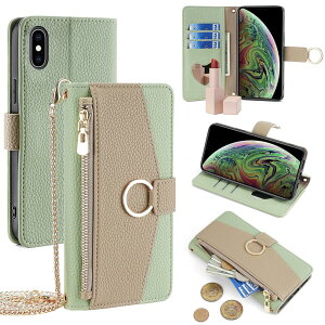 For iPhone XS Max �P�[�X �蒠�^ �V�����_�[ For �A�C�t�H��XS �}�b�N�X ���z�^ �J�o�[ ���|�� �΂߂��� ���ϋ��t�� ���� ������� �����O�X�g���b�v �W�b�p�[���K���� �J�[�h���[ ���u�� �㎿��