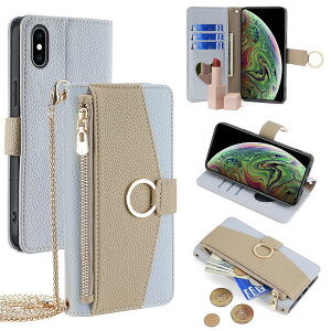 For iPhone XS Max �P�[�X �蒠�^ �V�����_�[ For �A�C�t�H��XS �}�b�N�X ���z�^ �J�o�[ ���|�� �΂߂��� ���ϋ��t�� ���� ������� �����O�X�g���b�v �W�b�p�[���K���� �J�[�h���[ ���u�� �㎿��