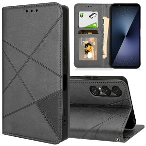 Sony Xperia 1 vii �P�[�X �蒠�^ SO-51F SOG15 XQ-FS44 �J�[�h���[ ���z�^ �J�o�[ �G�N�X�y���A1vii �ϏՌ� �L�b�N�X�^���h�@�\ �X�}�z�P�[�X PU���� TPU�f�� �g�уJ�o�[ ���^ �y�� �X�g���b�v�z�[���t �O