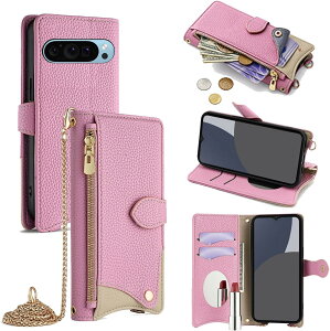 For Google Pixel 10/10 Pro �P�[�X �蒠�^ �V�����_�[ For �O�[�O�� �s�N�Z��10�v�� �J�o�[ ���z�^ ���|�� ��+�c 2�|���� �΂߂��� ���ϋ��t�� ������� �W�b�p�[���K���� �J�[�h���[ ���u�� �����O�X