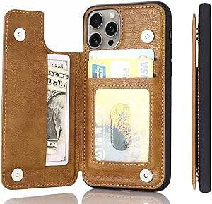 �yAnrek�zApple iPhone 16 PRO MAX 6.9 inch �p �P�[�X �蒠�^ ���z�^ �V�^ �h�� �� �Ռ��z�� �y�� �� ���@�\ �����ی� �蒠�^ �P�[�X�i���g���u���E���j�A�C�t�H��16�v�� �}�b�N�X (6.9�C���`) PU�v ����