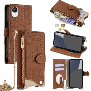 For Galaxy A22 5G �P�[�X �蒠�^ �V�����_�[ For �M�����N�V�[A22 SC-56B �J�o�[ ���z�^ ���|�� ��+�c 2�|���� �΂߂��� ���ϋ��t�� ������� �W�b�p�[���K���� �J�[�h���[ ���u�� �����O�X�g���b�v