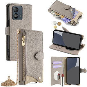 For MOTO G53J 5G/G53Y 5G �P�[�X �蒠�^ �V�����_�[ For ���g���[��G53J �J�o�[ ���z�^ ���|�� ��+�c 2�|���� �΂߂��� ���ϋ��t�� ������� �W�b�p�[���K���� �J�[�h���[ �O���[