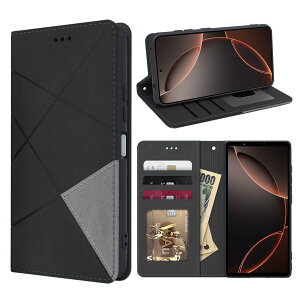 fagazzfu Sony Xperia 10 vi �P�[�X �蒠�^ �S�ʕی� �J�[�h���[ �G�N�X�y���A 10vi �X�}�z�P�[�X �J�[�h���[ �X�^���h�@�\�t�� ���z�^ �������ւ肠 10vi SO-52E SOG14 XQ-ES44 �g�уJ�o�[ ���U�[ ���b�v�z