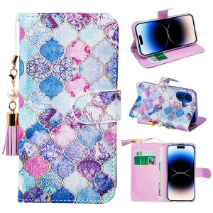 MaKaWa for iPhone 17 Pro Max �P�[�X �蒠�^ �����ق�17 Pro Max �g�уJ�o�[ �J�[�h���[ �X�^���h�@�\ �A�C�t�H��17 Pro Max �P�[�X �蒠�^ �V���v�� �y�� �ϏՌ�����PU���U�[ ���M�� ����w��h�~ �S�ʕ�