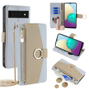 For Google Pixel 6 Pro �P�[�X �蒠�^ �V�����_�[ For �O�[�O�� �s�N�Z��6 �v�� ���z�^ �J�o�[ ���|�� �΂߂��� ���ϋ��t�� ���� ������� �����O�X�g���b�v �W�b�p�[���K���� �J�[�h���[ ���u�� ��