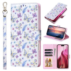 MaKaWa for iPhone 16 Plus �P�[�X �蒠�^ �g�уJ�o�[ �A�C�t�H�� 16 Plus �蒠�^ ���z�^ �J�[�h���[ �X�^���h�@�\ �����ق� 16Plus �V���v�� �y�� �ϏՌ��A�C�t�H��16 Plus �P�[�X ����PU���U�[ ���M�� ��