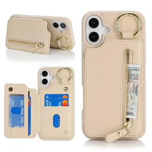 Havaya �Ή� iPhone 16 Plus �P�[�X iPhone 16Plus �P�[�X �J�[�h���[ �ČRMIL�K�i �����O�t�� �L�[�z���_�[ �L�[�����O �ϏՌ� �X�^���h�@�\ ���z �t�F�C�N���U�[-�A�v���R�b�g