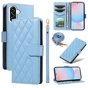 For Samsung Galaxy A56 �P�[�X �蒠�^ �M�����N�V�[A56 �P�[�X �V�����_�[ SC-54F/SCG34 �J�o�[ GalaxyA56 �J�o�[ ���|�� �l�C ���z�^ �J�[�h���[ �ϏՌ� �X�g���b�v�t��(����)