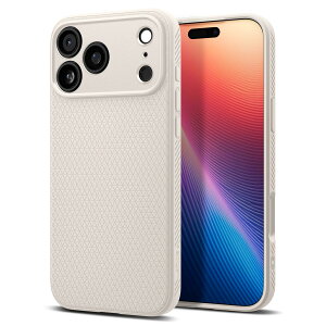 Spigen �y�n��18�N�̋Z�p�́z iPhone 17 Pro �P�[�X �ČRMIL�K�i �X�g���b�v�z�[�� �}�b�g TPU �ϏՌ� ���L�b�h�E�G�A (�i�`�������E�`�^�j�E��) ACS09945