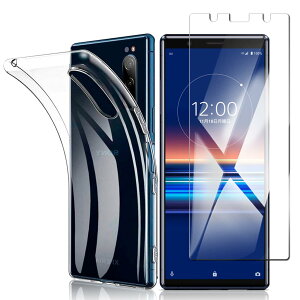 Xperia 5 �t�B����+ Sony Xperia 5 �P�[�X�y���{��-�d�x9H�z�G�N�X�y���A5 �ی�t�B���� �ώw�� ������ ���˒ጸ ��U�h�~���� SO-01M/SOV41 �p�� �P�[�X �ϏՌ����^�J�o�[ ����~�� ���E�ȒP�i1���K��