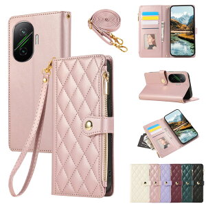 Yuotky for Xiaomi POCO F7 �P�[�X �蒠�^ �V���I�~ POCO F7 �P�[�X �V�����_�[ �|�RF7 �X�}�z�P�[�X �Ђ��`�� poco f7 �J�o�[ �l�C ���� �V���I�~�|�RF7 �X�}�z�J�o�[ ���|�� �J�[�h���[ �W�b�v�t�����z