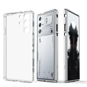 REDMAGIC 10 Pro �P�[�X �N���A ���ϖh�~ REDMAGIC 10 Pro/REDMAGIC 10 Pro+ �J�o�[ ���^�J�o�[ ���b�h�}�W�b�N10 pro �ی�P�[�X TPU�f�� RedMagic 10 Pro Plus �p�� �X�}�z�P�[�X �ČRMIL�K�i�擾 ���菝�h�~ 2�d�\