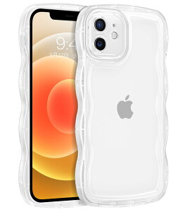 BENTOBEN iPhone 12 Mini �P�[�X �N���A TPU �؍� ���� �E�F�[�u �\�t�g ����~�� ���^ �y�� �ϏՌ� ������� �X�}�z�P�[�X �X�g���b�v�z�[���t�� �A�C�t�H��12�~�j �P�[�X �N���A