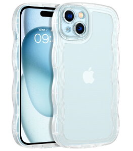 BENTOBEN iPhone 15 Plus�p �P�[�X �N���A TPU �؍� ���� �E�F�[�u �\�t�g ����~�� ���^ �y�� �ϏՌ� ������� �X�}�z�P�[�X �X�g���b�v�z�[���t�� �A�C�t�H��15�v���X �P�[�X �N���A