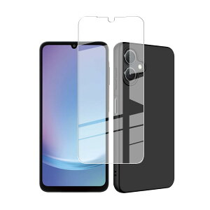 �Ή� Galaxy A25 5G �P�[�X�}�b�g�u���b�N+ �����K���X �t���ی�t�B���� �y1+1����z���{���Ɏq�f�ލ̗p SC-53F SCG33 �p�� �K���X�t�B���� �d�x9H �ϏՌ� ������ ������ ��U�h�~�M�����N�V�[a25 5G