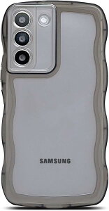 QLTYPRI Galaxy A55 5G �P�[�X �N���A TPU �J�o�[ �E�F�[�u ������� �؍� ���� ���� ���^ �y�� �ϏՌ� ����~�� (SC-53E / SCG27) �X�}�z�P�[�X ���C�����X�[�d�Ή� �X�g���b�v�z�[���t�� �M�����N�V