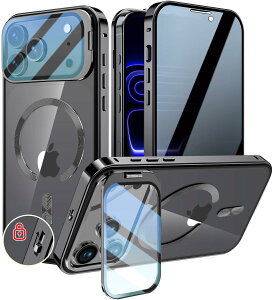 KELLCASE�y�J���������Y�ی�E�X�^���h+�`�����h�~+MagSafe�Ή� �ziPhone 17 Pro Max �p �P�[�X �S�ʕی� �B���X�^���h�t�� ���b�N�t�� ���� �}�O�l�b�g�� �A�C�t�H��17�v���}�b�N�X �J�o�[ �X�g���b