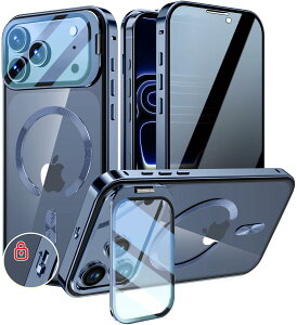 KELLCASE�y�J���������Y�ی�E�X�^���h+�`�����h�~+MagSafe�Ή� �ziPhone 17 Pro Max �p �P�[�X �S�ʕی� �B���X�^���h�t�� ���b�N�t�� ���� �}�O�l�b�g�� �A�C�t�H��17�v���}�b�N�X �J�o�[ �X�g���b