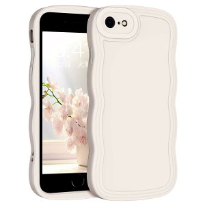 GUAGUA iPhoneSe �E�F�[�u �P�[�X iPhone7 8 ��Phone SE 7 8 �P�[�X ���˂��� ���� se��2���� se��3����l�C �X�}�z�P�[�X �\�t�gTPU �o���p�[ �ϏՌ� ���y�� ���^ ����~�� ���C�����X�[�d�Ή� �X�g���b