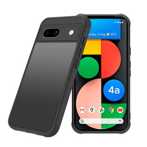 PCduoduo Google Pixel 8A �P�[�X Google Pixel 8A �p�̃P�[�X �h�w�� ������ Pixel 8A �p�̑ϋv�� �J�o�[ ���΂݂Ȃ� ����~�ߖh�� �ČRMIL�K�i �g�ѕی� �ϏՌ����^ �T���b�ƌy�₩�ȐG�芴 �ϖ��Ր� ?