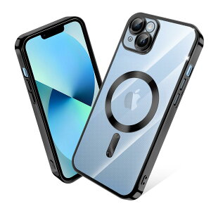 iPhone 13 Mini �P�[�X MagSafe�Ή� �N���A ���b�L���H �A�C�t�H��13Mini �X�}�z�P�[�X �ϏՌ� TPU ���C�����X�[�d�Ή� ��p�ق� 13 mini �J�o�[ �X�g���b�v�z�[���t�� ���^ ���� ���y�� ���΂݂ɂ��� �_