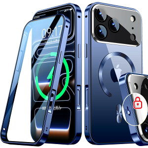 RosycoveryV̈̌^YEJjJbNziPhone 17 Pro Max p P[X MagsafeΉ[360°SʕیEʋKX][{̂̐FECD MagsafeO]}OZ[t CX[dΉ Xgb