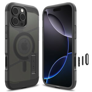 Spigen �y�J�����R���g���[���J�o�[�t���ziPhone 16 Pro Max �P�[�X MagSafe�Ή� �}�O�l�b�g���� �X�^���h �{�^���ی� ���h�~ �}�b�g �ϏՌ� �ČRMIL�K�i �^�t�E�A�[�}�[�iAI�jT�E�}�O�t�B�b�g ACS09070