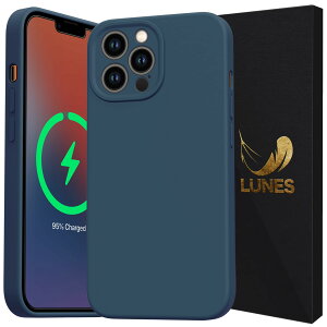 LUNES iPhone 13 Pro �P�[�X Magsafe�Ή� �J�����ی� �X�}�z�P�[�X �ϏՌ� ���C�����X�[�d �V���v�� �S�ʕی� ��Phone13 �v�� �p �}�O�Z�[�t�Ή� �V���R�� �J�o�[ �}�O�l�b�g���� �w��h�~ ���΂݂Ȃ�