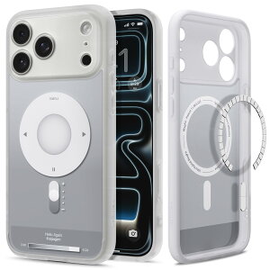 Spigen �y�n��18�N�̋Z�p�́z iPhone 17 Pro �P�[�X MagSafe�Ή� �}�b�g �w��h�~ �X�g���b�v�z�[�� �ČRMIL�K�i �E���g���E�n�C�u���b�h�E�}�O�t�B�b�g (�N���V�b�N�E�V���o�[) ACS10075