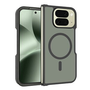 KPNS �Ή� Google Pixel 10 Pro Fold �p �X�}�z�P�[�X �ČRMIL�K�i �������̃}�b�g�w�� ���G����ǂ� �S�ʕی� �Ռ��h�~ �ϋv�� ���C�����X�[�d �w��h�~ ���΂݂Ȃ� �ی�J�o�[(�}�b�g�u���b�N)