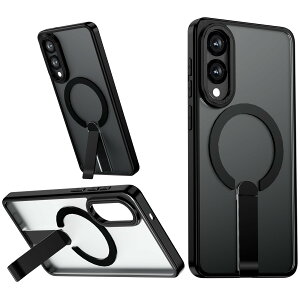 DIFAYA Galaxy S25 Edge �P�[�X �}�O�l�b�g���� �}�O�Z�[�t�Ή� �ČRMIL�K�i �B��X�^���h ���΂݂Ȃ� Magsafe�Ή� ���C�����X�[�d �ϏՌ� ���� �M�����N�V�[S25 �G�b�W �P�[�X