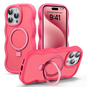 UEEBAI �Ή� iPhone 13 Pro Max �p�� �P�[�X ������ TPU �E�F�[�u�f�U�C�� �X�}�z�P�[�X ���� �l�C ������� �P�[�X Magsafe�Ή� ���c���� ���^ �y�� �}�O�l�b�g���� �g�^ �o���p�[ �X�}�z�P�[�X - �z