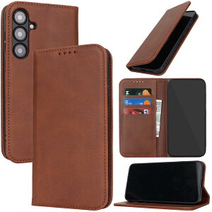 �Ή� Galaxy s24 plus 5g �P�[�X �蒠�^ �X�}�z�P�[�X �T���X�� �M�����N�V�[s24 �v���X �蒠�^�P�[�X Samsung s24 plus �J�o�[ �蒠�^ �J�[�h�X���b�g�A�L�b�N�X�^���h ���U�[(�_�[�N�u���E��)
