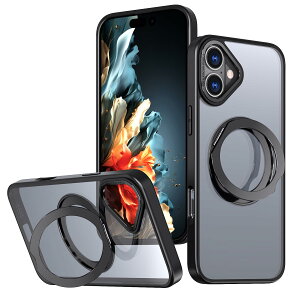 TrendKase iPhone 16 ��p �P�[�X 360° ��]�����O MagSafe �A�C�t�H��16 �J�o�[ ���C�����X�[�d �����O �A�C�z��16 �g�уP�[�X �}�O�Z�[�t�Ή� �����ق�16 �X�}�z�P�[�X �c�����s�ɉ�] ���@�\�X�^��