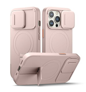 SURITCH ���C�P�[�XiPhone 13 pro�ƌ݊��� �ƃJ�����ی�J�o�[�ƒ����\�ȃX�^���h ���h�~�ϏՌ��ی�J�o�[iPhone 13 pro�p (�s���N)