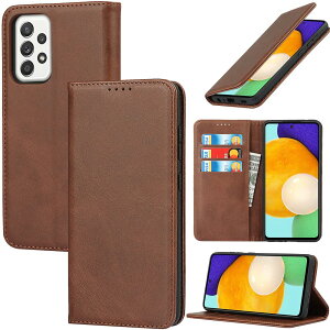 �Ή� Galaxy a52 5g �P�[�X �蒠�^ �X�}�z�P�[�X �T���X�� �M�����N�V�[A52 5G sc-53b �J�o�[ �蒠�^ �J�[�h�X���b�g�A�L�b�N�X�^���h ���U�[(�_�[�N�u���E��)