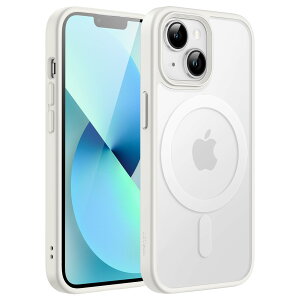 JETech iPhone 13 mini 5.4�C���`�p �}�O�l�b�g �P�[�X MagSafe�ɑΉ� �������̃}�b�g�w�� ���^ �ϏՌ� �J�o�[ (�X�^�[���C�g)