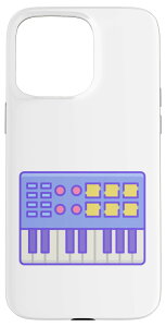 MIDI �L�[�{�[�h�R���g���[���[ - �V���Z�T�C�U�[ ���g�� �X�}�z�P�[�X iPhone 15 Pro Max �p
