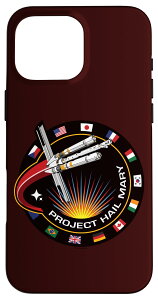 Project Hail Mary Spaceship Mission Badge Poster �X�}�z�P�[�X iPhone 16 Pro Max �p