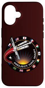 Project Hail Mary Spaceship Mission Badge Poster �X�}�z�P�[�X iPhone 16 �p