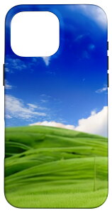 Frutiger Aero Meadow Aesthetic y2k 2000s Ironic Nostalgic �X�}�z�P�[�X iPhone 16 Pro Max �p