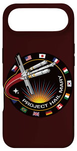 Project Hail Mary Spaceship Mission Badge Poster �X�}�z�P�[�X iPhone Air �p