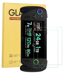 �y2���Z�b�g�zFor ASUS ROG Xbox Ally/ROG Xbox Ally X �����K���X�t�B���� ROG Xbox Ally/ROG Xbox Ally X RC73XA-Z2E24G1T 7�C���` �Ή� �t���ی�t�B���� �S�ʕی� �d�x9H �ϏՌ� ��U�h�~ �\��t���ȒP �����z�� �C