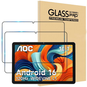 �y2���Z�b�g�zFor AOC �K���X�t�B���� �Ή�AOC M10 ��p �ی�t�B���� 10.1�C���` �����K���X �����ߗ��t���ی�t�B���� �S�ʕی� 2.5D �d�x 9H �ϏՌ� ��U�h�~ �\��t���ȒP �����z�� �C�A�h�~ ��