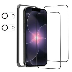 MINIKA �K���X�t�B���� iPhone 17e �p�� �K���X�t�B���� �S�ʕی� ��Phone 17e �ی�t�B���� �A�C�t�H�� 17e �t�B���� iPhone 17e �p�� �t�B���� �����ߗ� �����Ȃ� �y�K�C�h�g�t��/�J�����t�B���� �t��