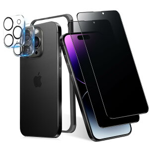 MINIKA 180�x �`�����h�~�t�B���� iPhone 14Promax �p�� �K���X�t�B���� �`�����h�~ ��Phone 14�v���}�b�N�X �ی�t�B���� �̂������h�~ �A�C�t�H��14Promax �t�B���� �`���� �v���C�o�V�[�ی� ���E ��