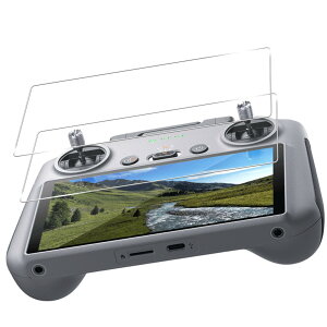 �Ή� DJI Mini4 pro/Air 3/Air3 S/Mavic 3 Pro/Mini3/mi ni 3Pro/Air 2S RC/RC 2 �K���X�t�B���� �y2���Z�b�g-���{���Ɏq�f�ށz �ی�t�B���� �����K���X �t���ی� �S�ʕی� 2.5D �d�x9 H �ϏՌ� ��U�h�~ �\��t��